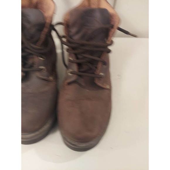 American Eagle Chukka Boots Mens 12 Brown Leather Combat Hiking Work 4000 main image 5